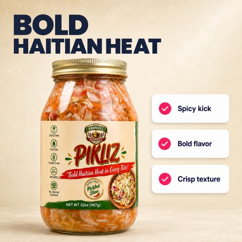 AbondiZ Gourmet Pikliz- Bold Haitian Hit