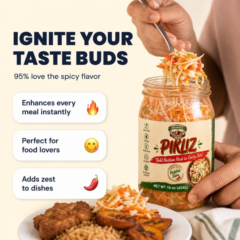 AbondiZ Gourmet Pikliz - Ignite your tase